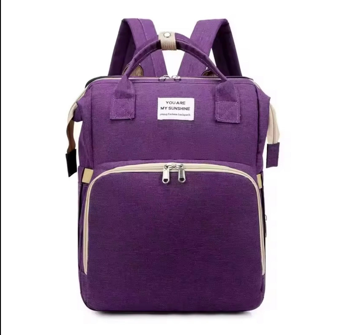 Parce que l’aventure n’attend pas… et bébé non plus / Le sac à langer convertible