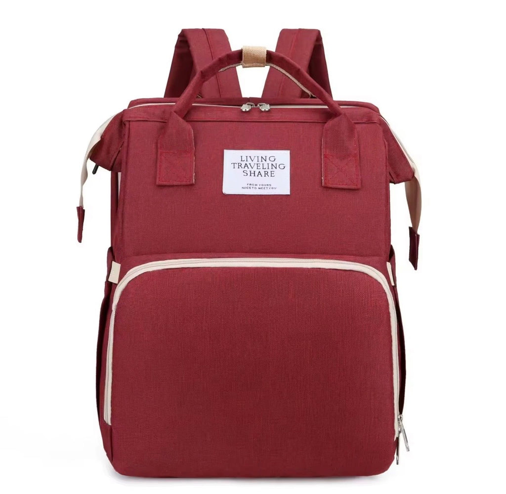 Parce que l’aventure n’attend pas… et bébé non plus / Le sac à langer convertible