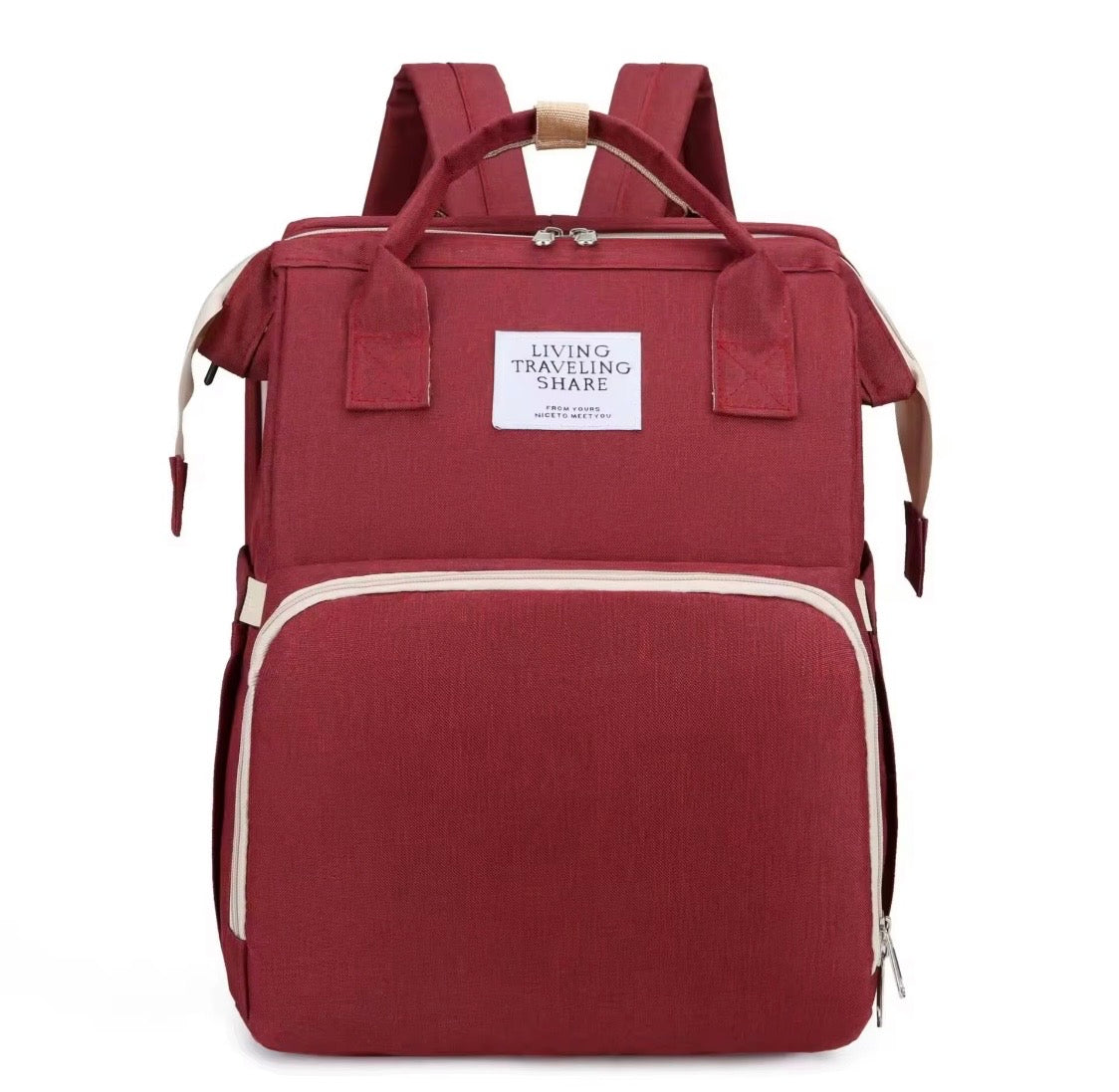 Parce que l’aventure n’attend pas… et bébé non plus / Le sac à langer convertible
