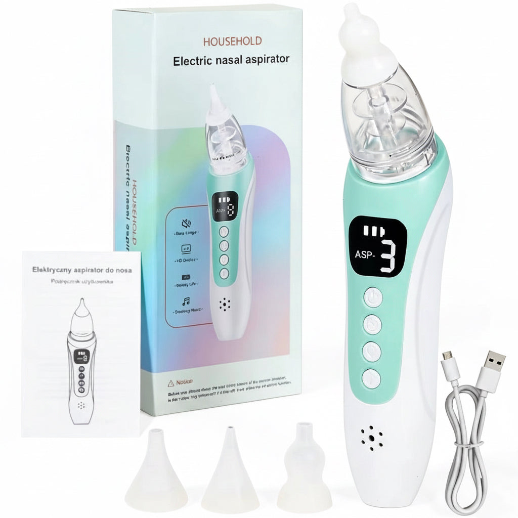 Aspirateur nasal bébé - La solution douce pour un bébé qui respire bien