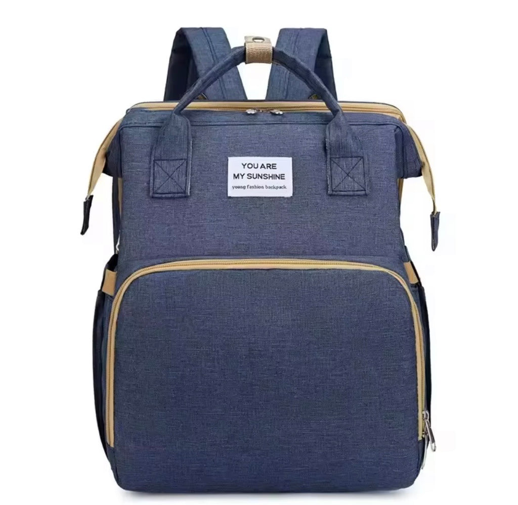 Parce que l’aventure n’attend pas… et bébé non plus / Le sac à langer convertible