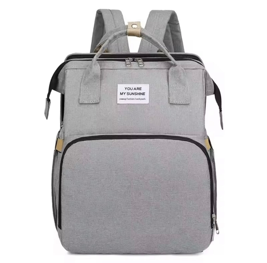 Parce que l’aventure n’attend pas… et bébé non plus / Le sac à langer convertible