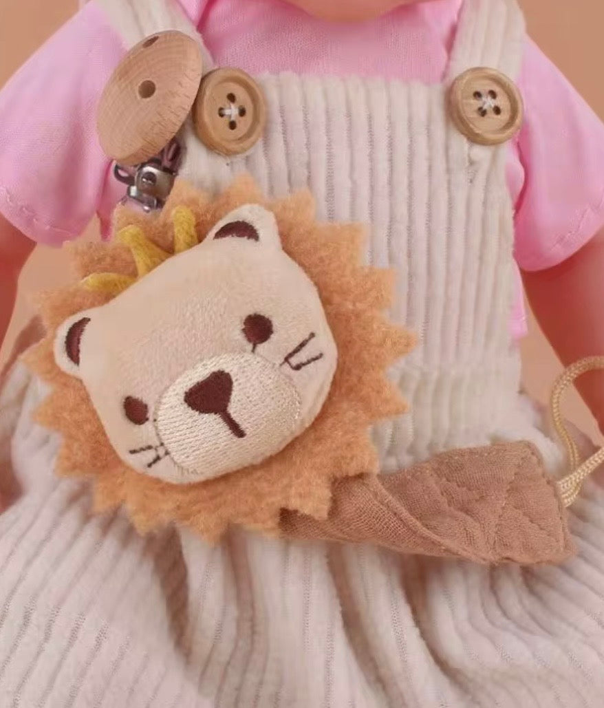 Attache-tétine bébé en coton – Le compagnon doux qui ne quitte plus bébé