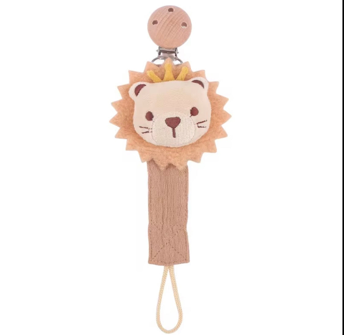 Attache-tétine bébé en coton – Le compagnon doux qui ne quitte plus bébé
