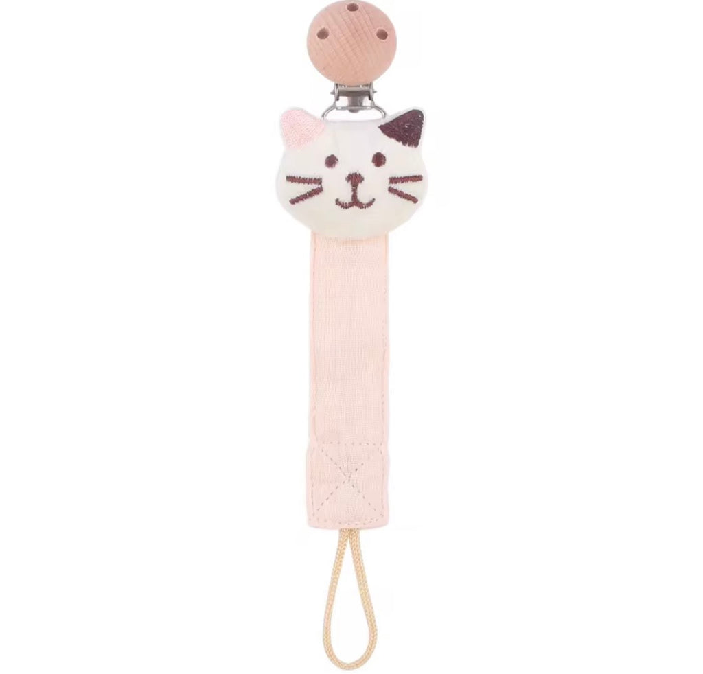 Attache-tétine bébé en coton – Le compagnon doux qui ne quitte plus bébé