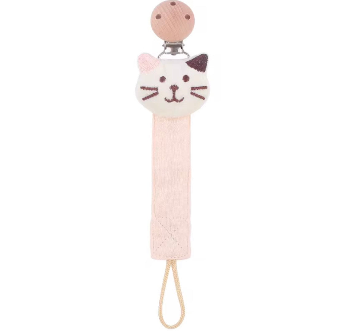 Attache-tétine bébé en coton – Le compagnon doux qui ne quitte plus bébé