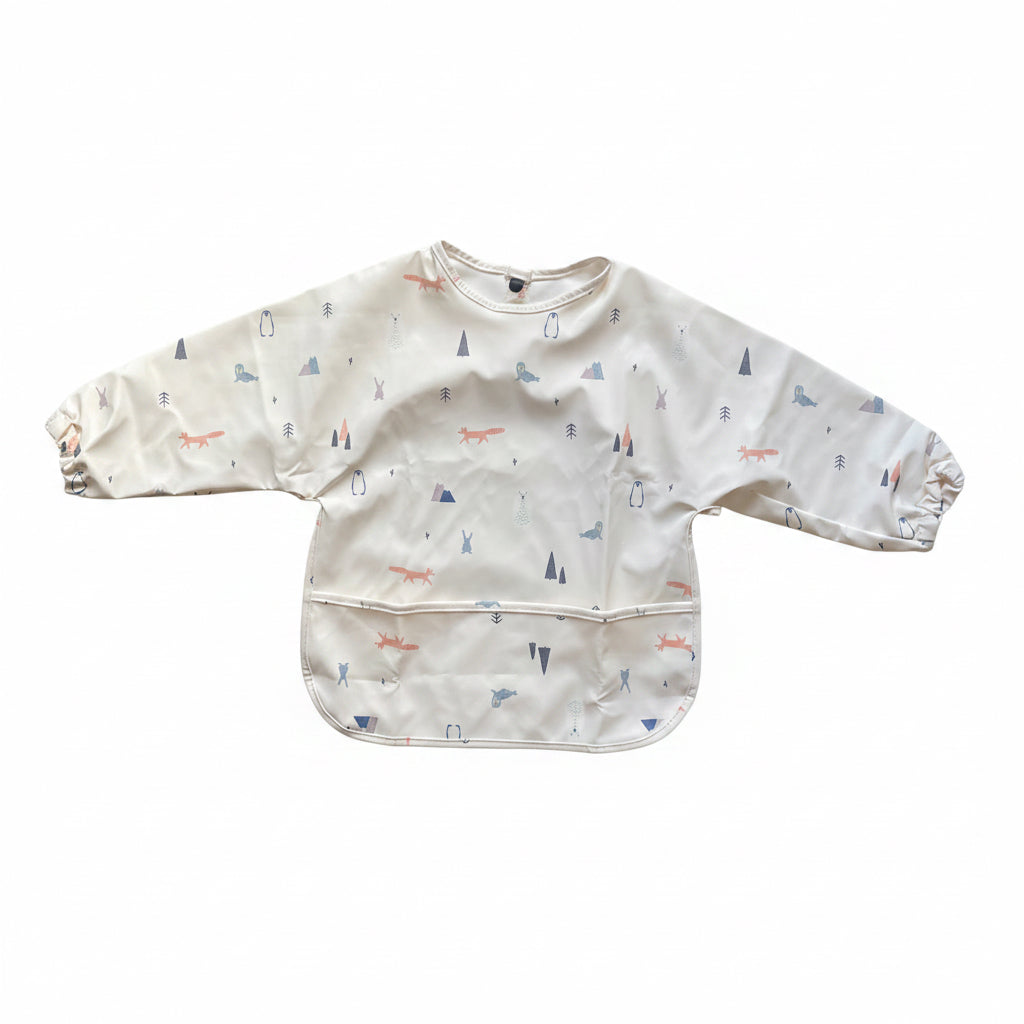 Bavoir imperméable bébé – à poche (certifié OEKO-TEX)